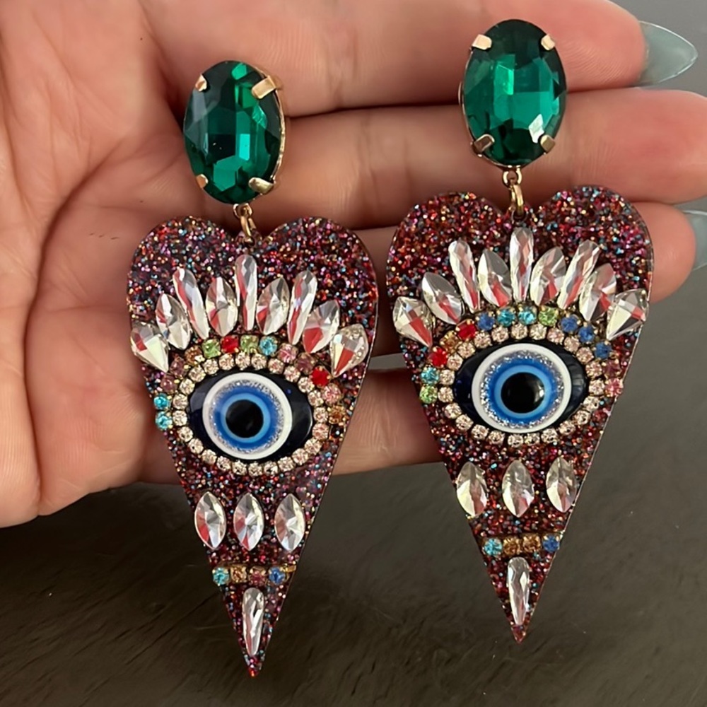 Colorful evil eyes